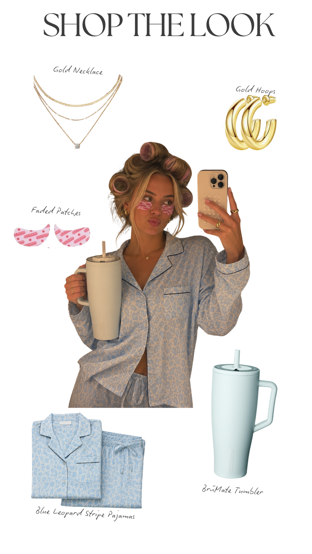 Slow Morning Glow: Cozy Pajama Look